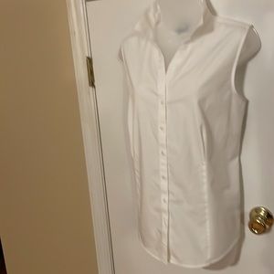 Talbots wrinkle resistant button up shirt.